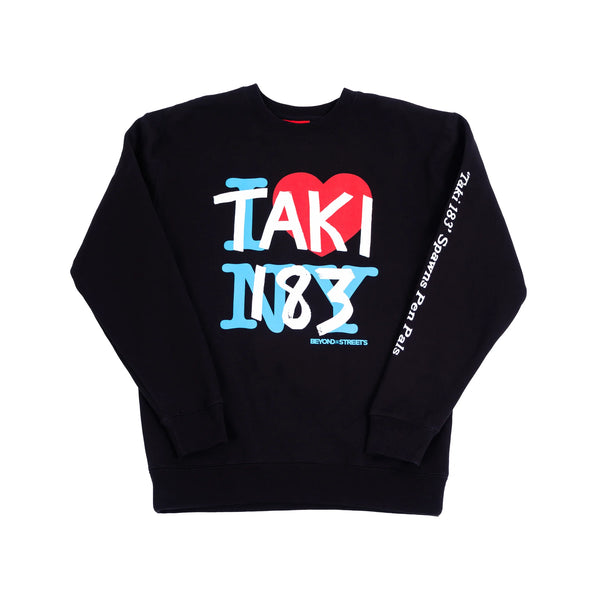 "I Heart Taki 183 NY" Sweatshirt by Taki183